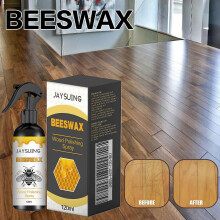 Jaysuing Beeswax Wood Polish Spray Restores Shine & Covers Scratches
