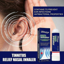 Tinnitus Relief Nasal Inhaler Natural Ear Discomfort & Itching Relief, Promotes Sleep & Blood Circulation, Portable & Easy to Use for Tinnitus & Ear