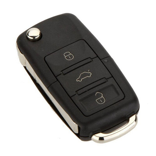4X 3 Button Replacement Keyless Entry Remote Car Flip Key Shell Fob Case for  Beetle