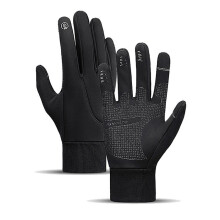 Schwarze Thermohandschuhe für ultimative Wärme M