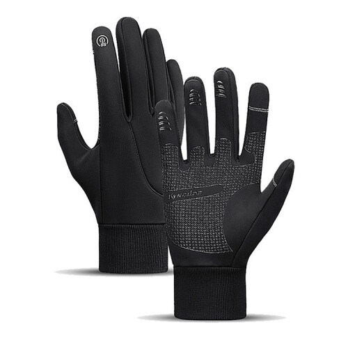 Sorte termiske handsker for ultimativ varme  M