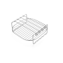 Doppellagiger Edelstahlgrill Elektrisches Frittierkorb-Zubehör 6 inch