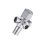 304 Stainless Steel Three-Way Angle Valve with Copper Core 3