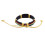 4X Pulseira de Couro Rasta Jamaica Reggae 8