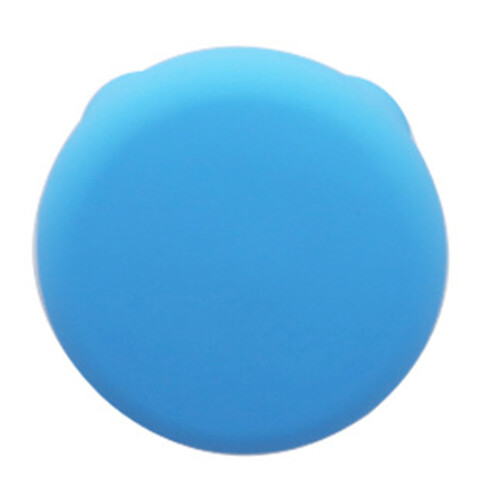 Brosche Pin Case Cover Sleeve Locator Schutzabdeckung-Blau