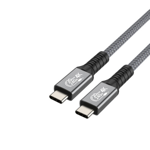 USB4-Kabel, 240 W, schnelles Laden, 40 Gbit/s,-0,3m
