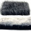 Mikrofon-Windschutzscheibenabdeckung,-Schwarz und Weiß 18CM 9