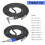 3,5-mm-Stecker auf 6,35-mm-Buchse, Adapter,-3m gerader Kopf 4