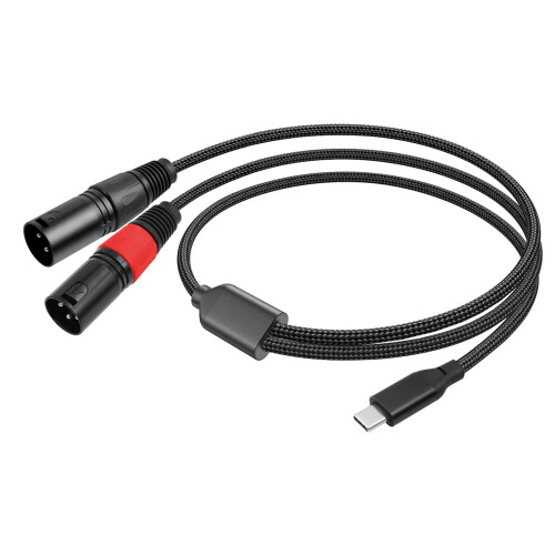 USB-Typ-C-zu-3-Pin-Stecker-Ausgangs-Stereokabel-Konverter-Adap-2m 1