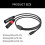 USB-Typ-C-zu-3-Pin-Stecker-Ausgangs-Stereokabel-Konverter-Adap-2m 5