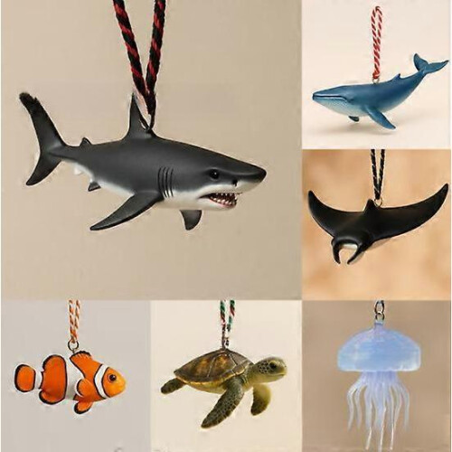 2025 Christmas Countdown Calendar Marine life pendant 1
