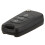 4X 3 Button Keyless Entry Remote Control Folding Flip Car Key Fob Shell Case Combo Compatible with  I20 I30 3