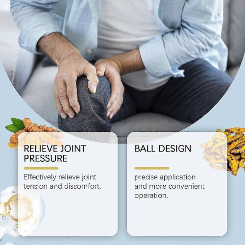 Relief Joint Massage Ball with Coptis & Curcumin  Fast Pain Relief & Mobility Boost 2