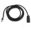 2X High Quality Black 10 Pin 3.5 mm Jack Socket Car USB AUX IN Adapter Cable for  E39 E53 BM54 X5 E46 5