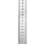 10X Stainless Stahl Doppelseitenmaßlineal 60cm, Silber 3