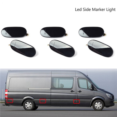 12X LED Dynamic Side  Turn Signal Lights Indicator Lamp for - Sprinter W906 2006-2018 1