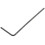 3X 3 String Guitar  String Bridge Bridge Pull String Hard Tail Guitar Bridge Tail 3 String Guitar Replacement Silver 7