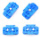 Pillenteiler mit Aufbewahrung Blue 2