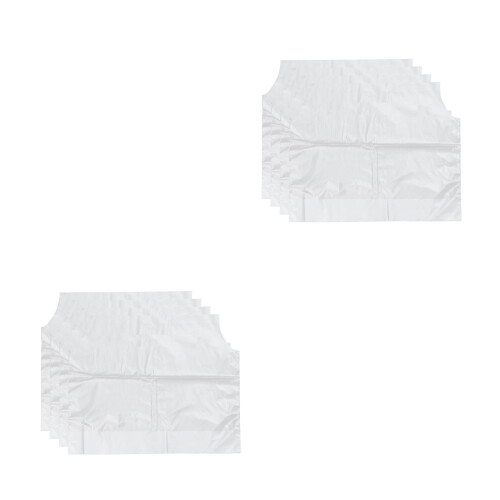 200Pièces À Café Jetable Transparent Hpde Portable Pour Boissons 2