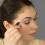 2Pièces Pince À Sourcils Rétractables Acier Noir 10