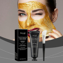 Luxurious 24K Gold Peel-Off Mask for Hydrating, Cleansing & Brightening All Skin Types