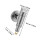 2Pièces Accessoires Robinet Inox Argent Anti- Machine À 2