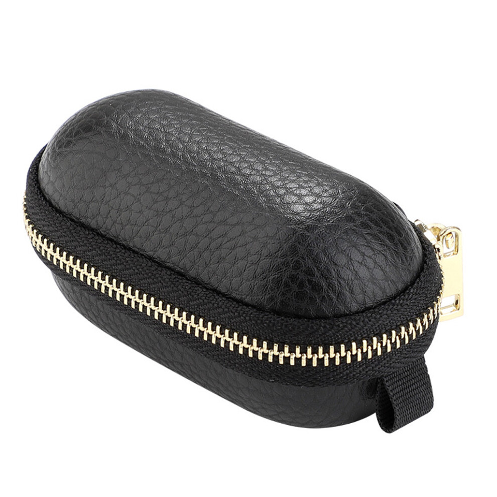 Small Headphone For Case Cover Leather Earphone Pouch For Black 7709000782826