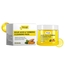 Brightening Turmeric Cleansing & Exfoliating Pads  Deep Clean, Moisturize, Radiance