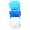 15Pièces Boîte Bleue De Rangement Prothèses Portable Étanche 2