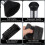 9Pièces Kit Brosse Nettoyage, Brosse Portable Noire, Coiffeur 4