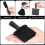 9Pièces Kit Brosse Nettoyage, Brosse Portable Noire, Coiffeur 5