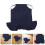 2Pièces Tablier Poule En Denim Bleu Protection Pour Poulets 8