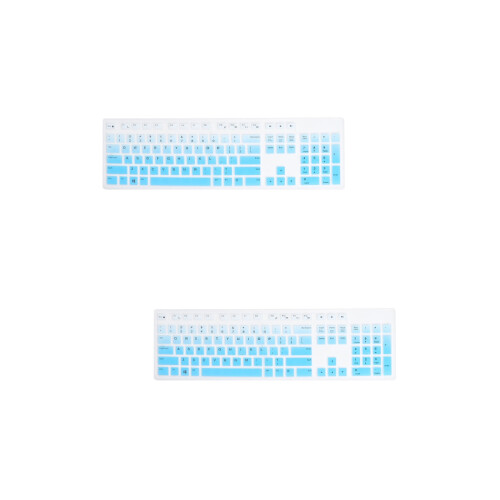 2Pièces Protection Silicone Clavier Pour Kb216 Et Km636 1