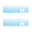 2Pièces Protection Silicone Clavier Pour Kb216 Et Km636 4