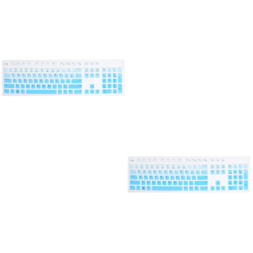 2Pièces Protection Silicone Clavier Pour Kb216 Et Km636 2
