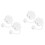 4Pièces Protections Silicone Souples Usage Extérieur 1