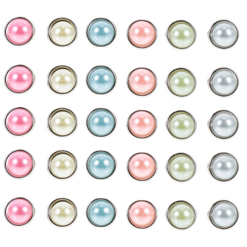 150Pièces Mini Brads Alliage Couleurs Assorties Pour Scrapbooking 1