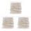 3Rouleaux DIY Ovale En Fer Argenté Pour Accessoires 2