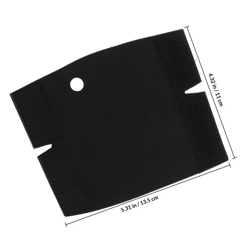 Protecteur Anti-Dérapant En Cuir PU Noir Pour Cor 1