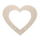 Khaki Hartvormige Kransbasis Voor DIY Bruiloft Decoratie 7