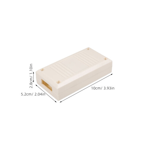 Beige Duurzame Plastic Elektrische Aansluiting Doos 1