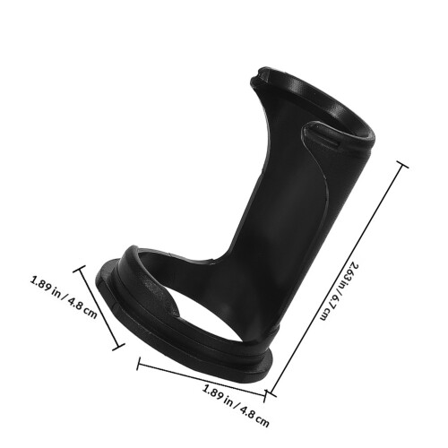 2Pièces Support De Rasage Noir Plastique Pour Outils Et Brosse À 1