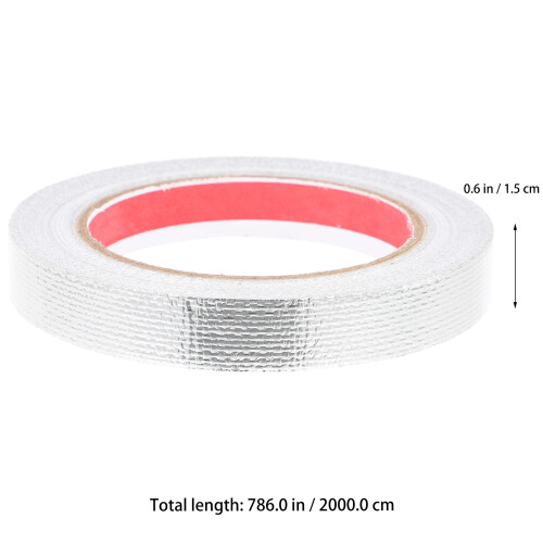 3Rouleaux Ruban Aluminium Adhésif Résistant Pour Joint De Canalisation 1