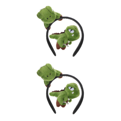 4Pièces -Têtes Vert Pour Enfants Accessoires Halloween 2