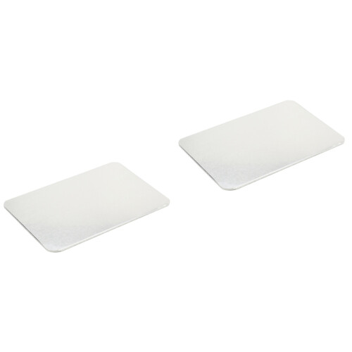 2Pièces Plaque De Refroidissement Métal Argentée Pour Hamster 2