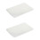 2Pièces Plaque De Refroidissement Métal Argentée Pour Hamster 4