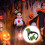 4Pièces -Têtes Vert Pour Enfants Accessoires Halloween 9
