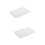 2Pièces Plaque De Refroidissement Métal Argentée Pour Hamster 6