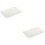 2Pièces Plaque De Refroidissement Métal Argentée Pour Hamster 5
