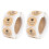 4Rouleaux Stickers Autoadhésifs Kraft Khaki Pour Cadeaux 10